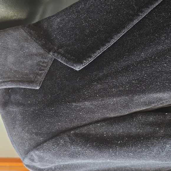 Boden Midnight Bkue/ Black Velvet Blazer US 10 - Picture 2 of 8
